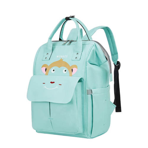Nylon backpack custom logo any color waterproof mummy backpack new fashion style backpack
