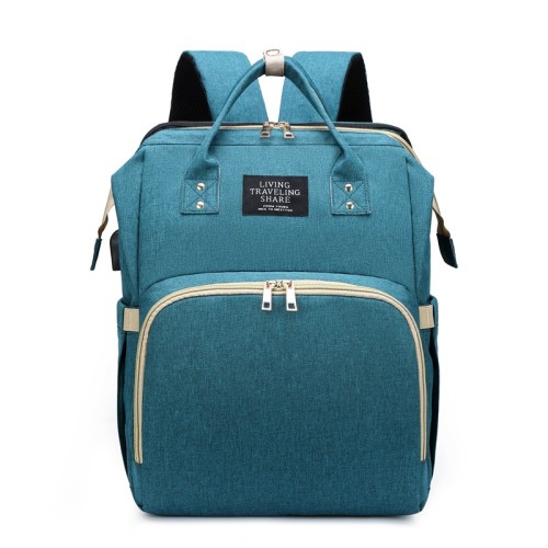 Factory Wholesale Big Capacity Multi-Functional Diaper Bag Mommy Backpack for Baby Care