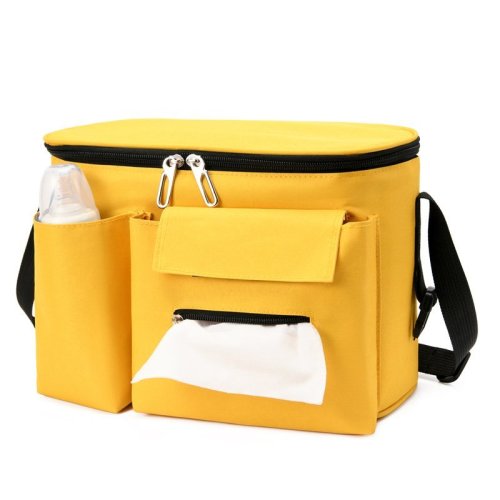 Latest 2021 Simple design cheap price mommy bags custom logo mini diaper tote bag