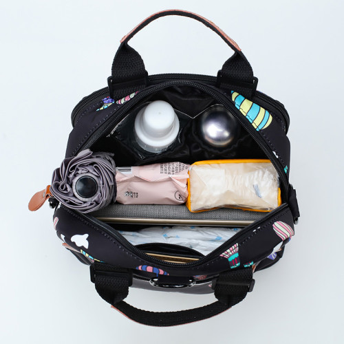 Customs mommy baby backpack diaper bags women