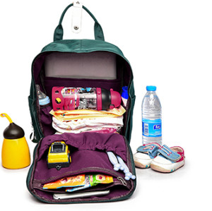 New design mommy baby diaper backpack waterproof bag Diaper  Polyester  travel  waterproof  backpack