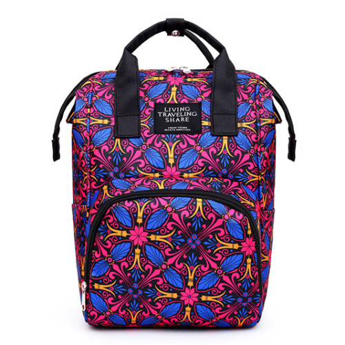 Fashionable Women Polyester bags cheap multi function baby Backpack diaper Mommy bags