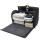 New suit storage bag waterproof Oxford 55L unisex grey suit travel sports bag