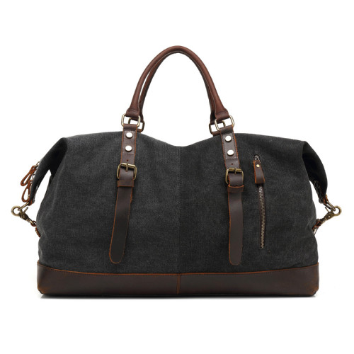 Hot selling waterproof bags big capacity blue canvas vintage travel duffel bag Polyester bags