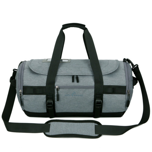 Sports Duffel Gym Bag Foldable Travel Bags Waterproof with shoes compartment