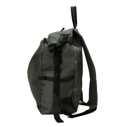 Backpack roll top fashion leisure bag oxford knapsack high capacity minimalist backpack
