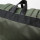 Backpack roll top fashion leisure bag oxford knapsack high capacity minimalist backpack