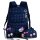 BSCI factory new cute design nylon material 3 in one kids school students backpack bags