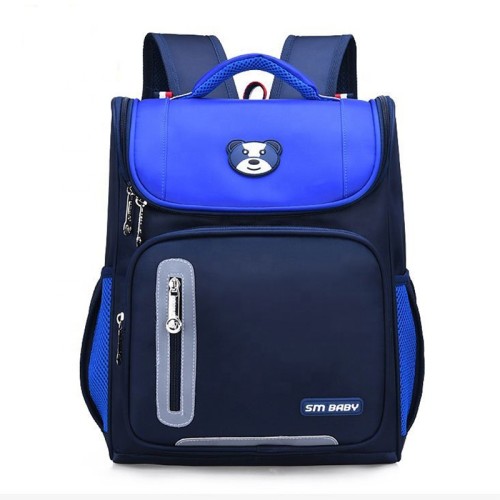 Children's stationery backpack large capacity with reflective stickers to reduce weight primary school students backpack