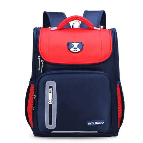 Children's stationery backpack large capacity with reflective stickers to reduce weight primary school students backpack