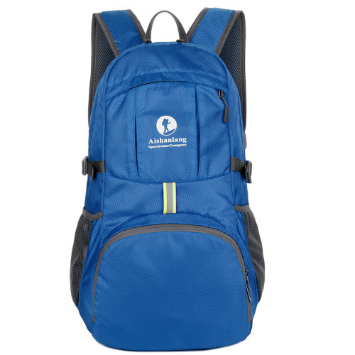 Lightweight packable nylon sport foldable backpack