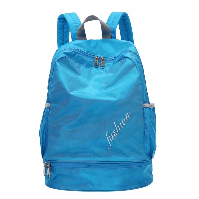 With shoe compartment sports bags for gym travel school outdoor backpack