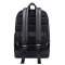 Custom waterproof laptop men women black pu leather backpack black bags