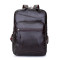 Custom Waterproof Large Capacity Men Student PU Leather Backpack