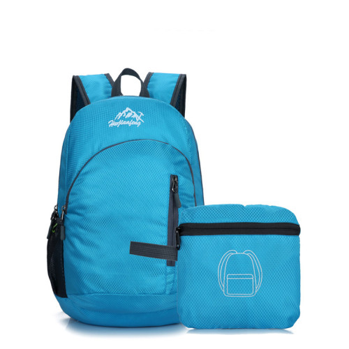 New trending waterproof travel folding backpacks super light foldable backpack