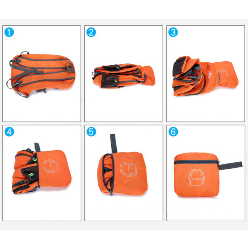 New trending waterproof travel folding backpacks super light foldable backpack