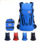 Promotional Camping Hiking reflective foldable decron waterproof bags outdoor backpack traveling bag