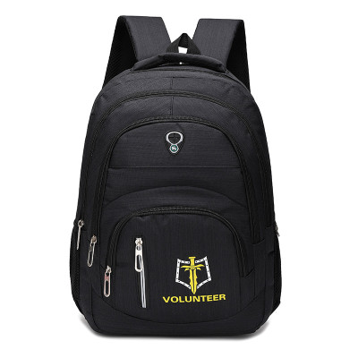 Multifunction Slim laptop backpack outdoor travel waterproof bag with Embroidery Leisure backpack