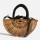 Amazon Ins hot sale semicircular bamboo bag lady handbag