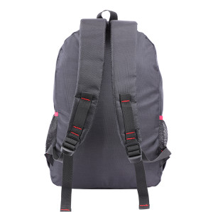Custom large capacity travel backpack black men laptop school backpack