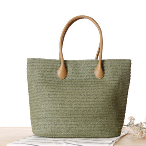 Women noble beach bag straw handmade bag straw in stock