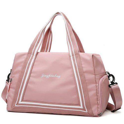 Fashion girls custom waterproof large gym bags tote crossbody duffel travel bags