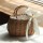 Crochet handmade fringed small bamboo basket Wicker Ladies Rattan Bag Women's leisure bag