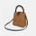 Small box beaded straw bags woven handmade shoulder rattan bag handle