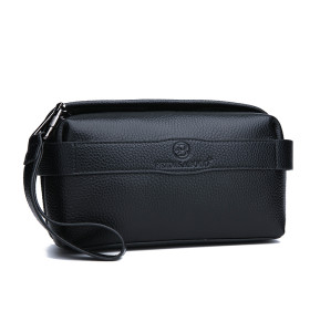 Wholesale Stylish Genuine Leather Clutch Bag for Men Business Travel Clutch Bag