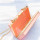 Fashion evening bag women clear acrylic clutch bag
