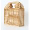 Bamboo clutch bag bamboo beach bag handles for women