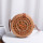 New design custom beach rattan bag wholesale straw rattan bag