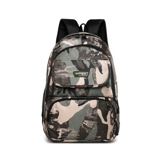 Camouflage color college students school bags large boys backpack waterproof bag