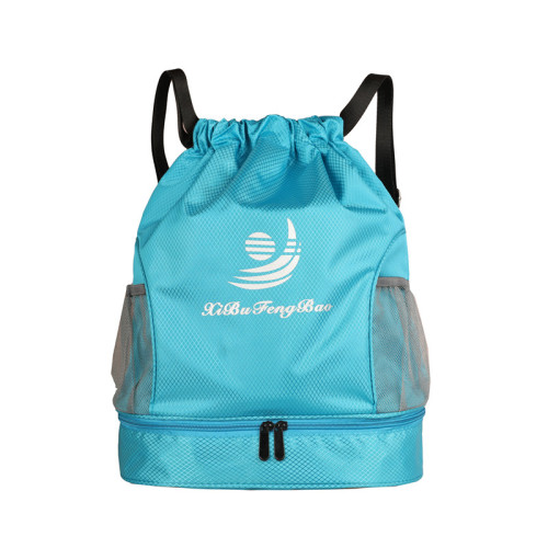 Custom logo waterproof swim bag Dry and wet separation men women swimming backpack