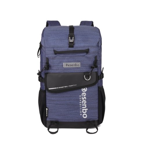 New arrivals light weight waterproof leisure school bag Blue college laptop backpack Travel bag
