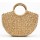 2021 summer woven paper straw beach bags handmade lady crochet handbag