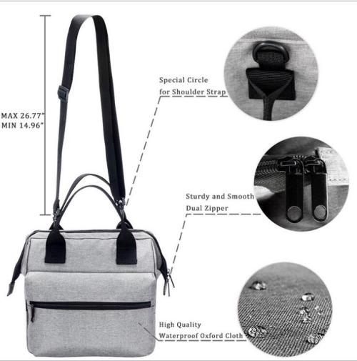 Wholesale Stylish Lunch Bag Portable Meal picnic outdoor cooler lunch bag