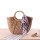 Low price summer beach bag handmade wholesale straw bag tote women handbags