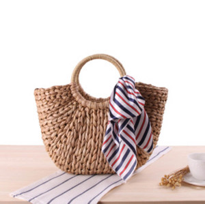 Low price summer beach bag handmade wholesale straw bag tote women handbags