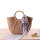 Low price summer beach bag handmade wholesale straw bag tote women handbags