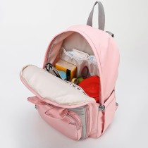 New design cute baby milk insulation bags waterproof mommy bag backpack Diaper bag