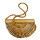 New bamboo hand bag handmade Semicircular bamboo clutch bags