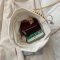 Factory Outlet Ladies Fiber rattan Basket Carry Bag Handles mini Wicker Case for Traveling