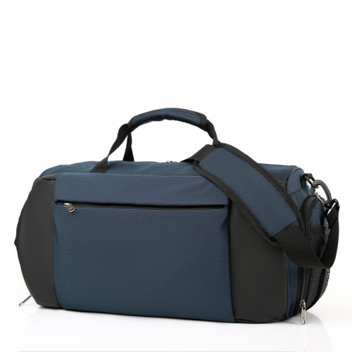 Custom logo shoe compartment duffel bags simplicity sport bags for gym travel