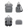 multifunction Waterproof Mummy Bag zaino luiertas rugzak Mother Baby Diaper Bag with USB Charger port