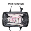 multifunction Waterproof Mummy Bag zaino luiertas rugzak Mother Baby Diaper Bag with USB Charger port