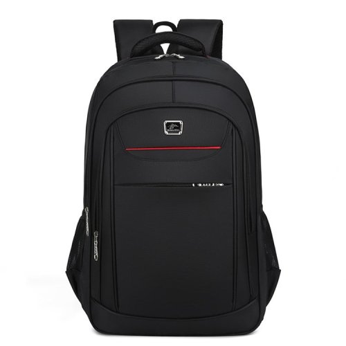 Custom 20inch nylon travel black men casual laptop backpack