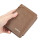 New Stylish Leather Men Wallet 3 Fold Zippered Men Wallet with Card Holder