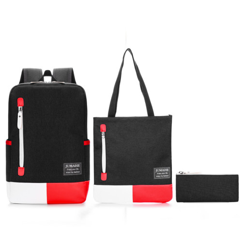 Unisex high quality 3pcs in 1 bags school backpack set