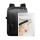 New style waterproof business zipper 15.6 inch men pu laptop backpack